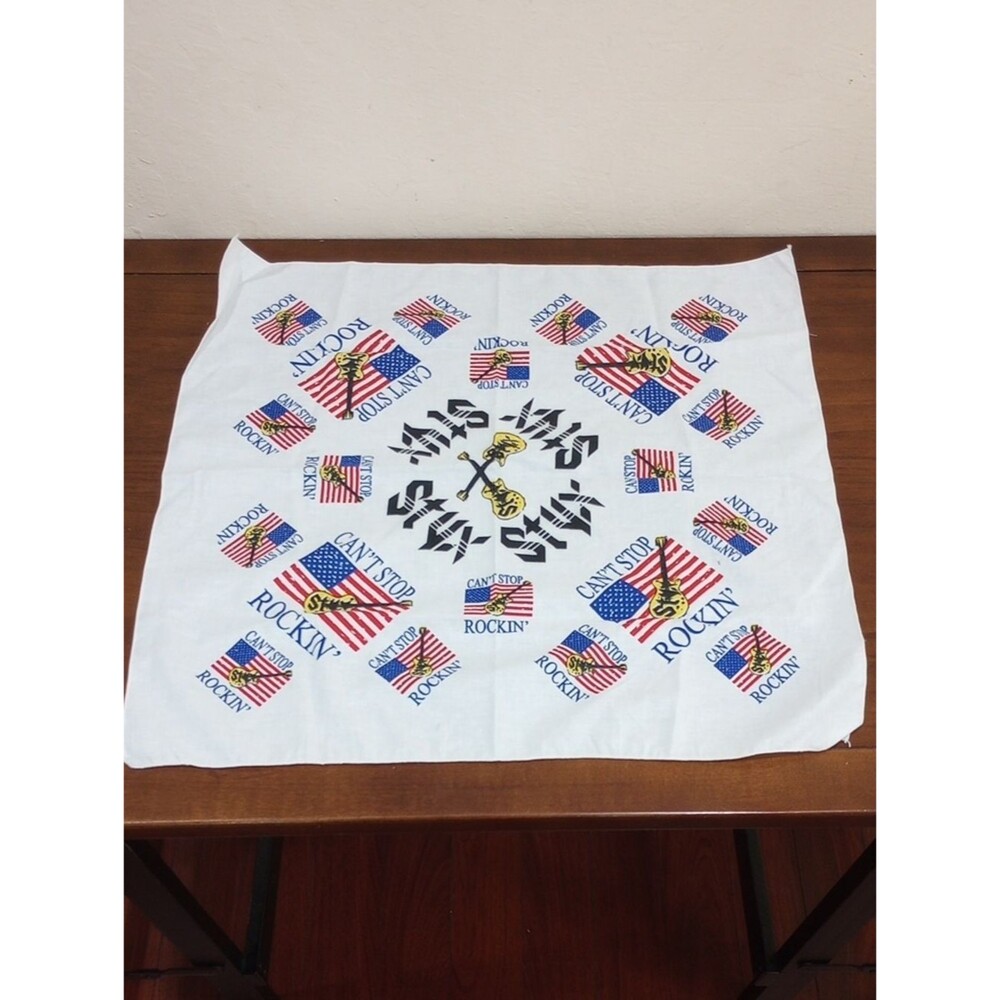 Styx Can't Stop Rockin' Patriotic Bandana - NWOT!